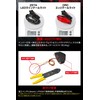 ZETA Racing F5950 LED Line Tail Light, Red, Lightweight, Waterproof,