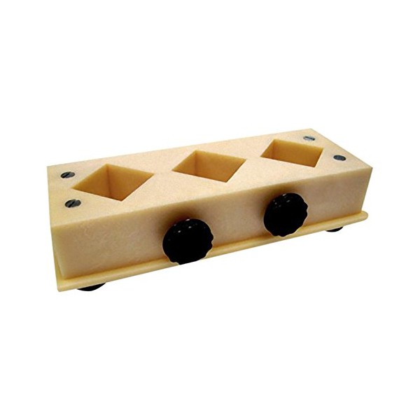 Bon Tool 75-760 Econ-O-Cube Model 2EOC Plastic Mold, 3 Gang, 2" x 2" x 2"