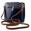 Girly Handbags Womens Genuine Leather Rigid Cross Body Shoulder Bag