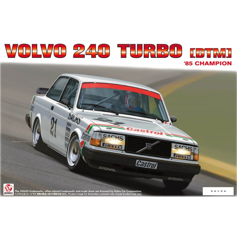 Platz BX24027 1/24 Volvo 240 Turbo 1985 DTM Champion Plastic