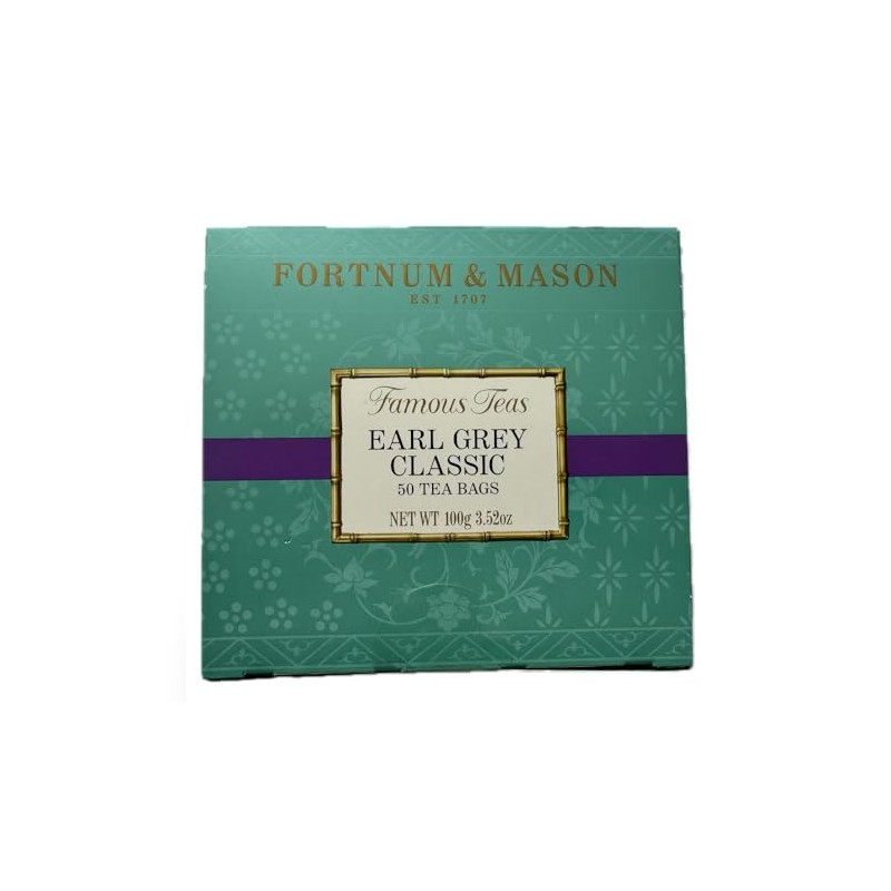 British Royal Warrant Fortnum & Mason Earl Grey tea "box