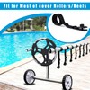 Yoojahow 20 Pcs Pool Solar Cover Reel Attachment Kit 8