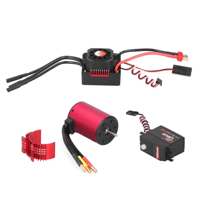 SURPASSHOBBY 3650 4500KV Motor with Cooling Shell 60A ESC +6KG