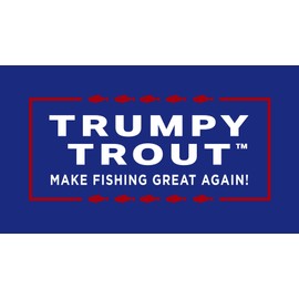 TRUMPY TROUT™ | As Seen on TV | The Talking Fish with Hilarious Animations & High Fidelity Speeches | Make Fishing Great Again | The Talking Fish with a Big Personality | Wall Mount or Desk Display