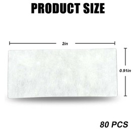 Pack of 80 CPAP Filters for Airsense 10, Disposable Air Filter for Resmed Airsense 10, Premium CPAP Universal Replacement Filter, Ultra Fine Filter Cotton, Compatible with Resmed Airsense 10