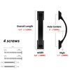 GIYURO 10 Pack 3 Inch Cabinet Pulls Matte Black Kitchen