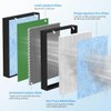 SAKEGDY HSP002 Replacement Filter Compatible with Hathaspace Smart True HEPA