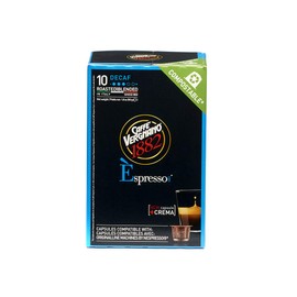 Caffe Vergnano Decaf Capsules Compatible with Original Line Machines By Nespresso - 10 Count (Pack of 6)