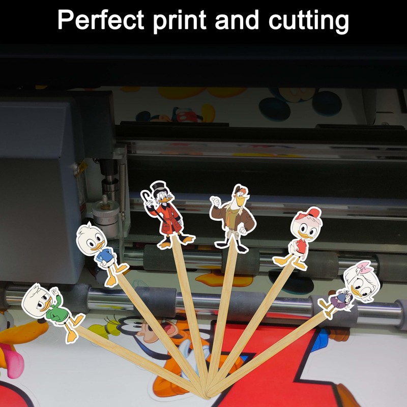 scrog mcdck Cupcake Topper - Birthday Decorations.