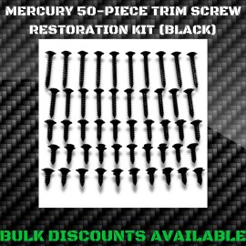 Ford Replacement 1967+ Mercury Cougar Interior Dash Bezel Grille Exterior Molding Trim SCREW KIT