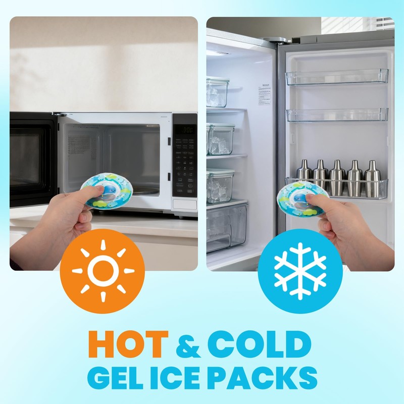 Kids Ice Pack for Boo Boos, Small Cold Pack for