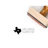 Texas Map Return Address Stamp Self-Inking, 1 x 2.5 inches