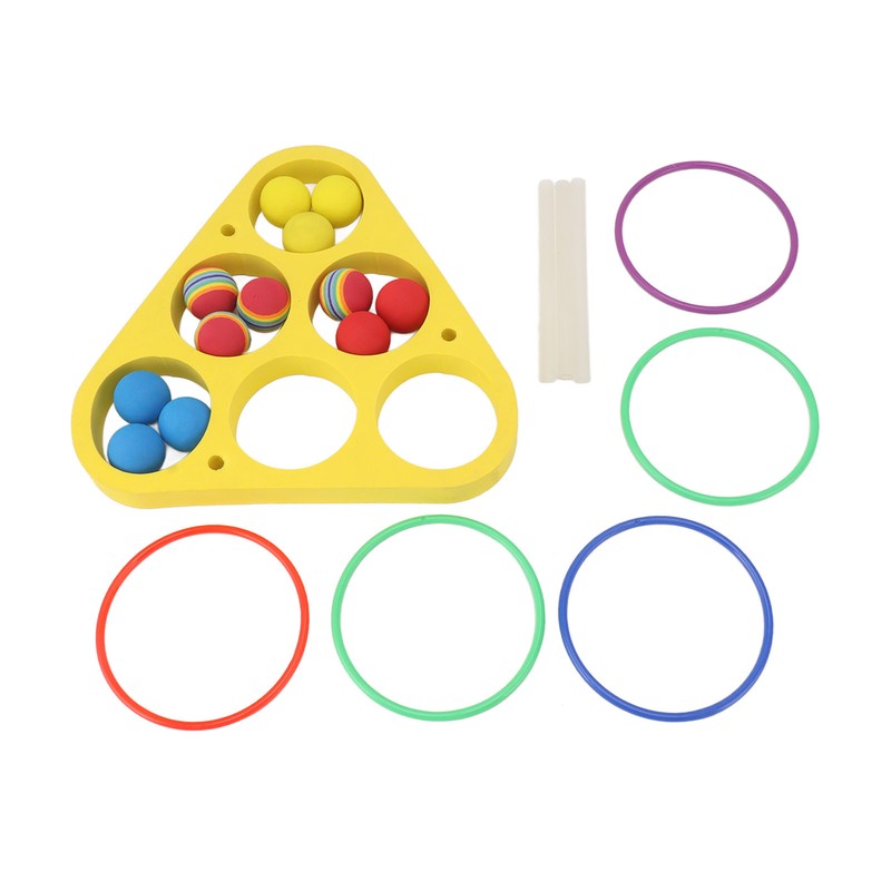 Ring Throw Pool Game Toy EVA Floating Foam with Balls