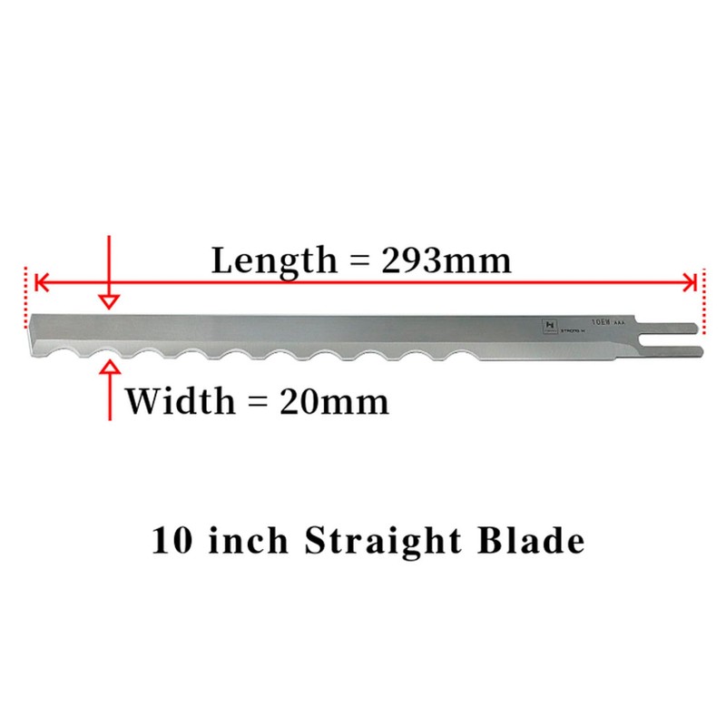 Blooy - 10 inch Wave Edge Blade for KM, Eastman,