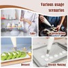 9-Piece Reusable Piping Bags and Tips Set- Cotton Baking Kit