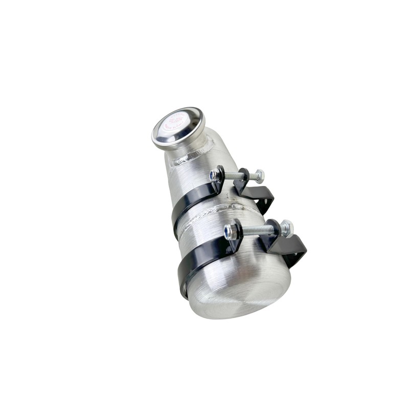 JSD 0.48 Gallon Spun Aluminum Gas Tank 4x10 With Bracket