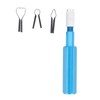 2 Set Floor Skiving Knife 4Pcs HSS Blades Aluminum Alloy