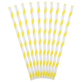 OUNONA Cotton Candy Sticks, Paper, Lollipop Sticks, Cotton Candy Sticks, Candy Sticks, Set of 50, Watameshi Maker, Easy Operation, Household Use, 11.8 inches (30 cm), Pastry Supplies, Yellow