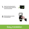 Energizer 40777-S1, Single-Head Security Light Tilts & Swivels Motion-Activated LED