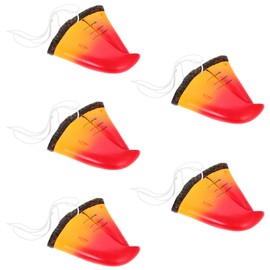 Toddmomy 5Pcs Bird Beak, Parrot Nose Mask, Toucan Mask, Animal Bird Beak Costume Props, Halloween Costume, Cosplay Accessory