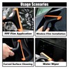 Car Flexible Silicone Squeegee, 5.9" Blade and 7.5" Long Handle