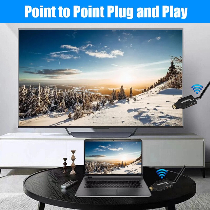 Wireless HDMI Extender Video Transmitter+Re
