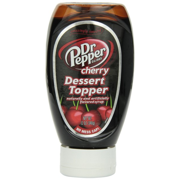 Dr Pepper Snapple Group Dr Pepper Cherry Dessert Topper, 14-ounces (Pack of 6)