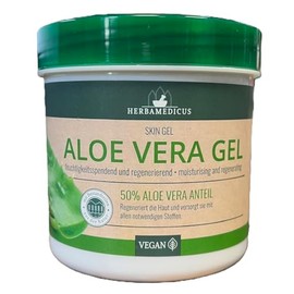Herbamedicus Aloe Vera Gel 50% Anteil regenerierend, 250ml