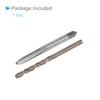CoCud Tap and Drill Bit Set, 1/4-20 UNC 2B Tap