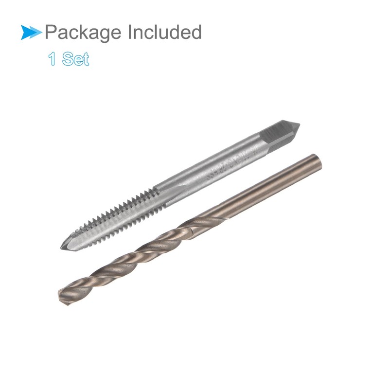 CoCud Tap and Drill Bit Set, 1/4-20 UNC 2B Tap