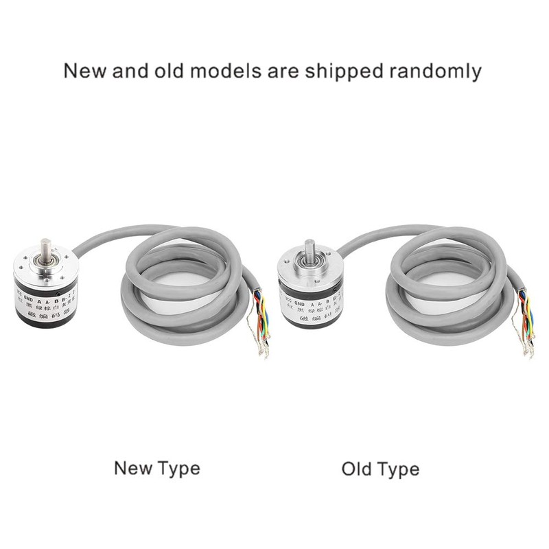Incremental Magnetic Rotary Encoder, 1024P/R DC5V Optical Absolute Encoder, 38mm