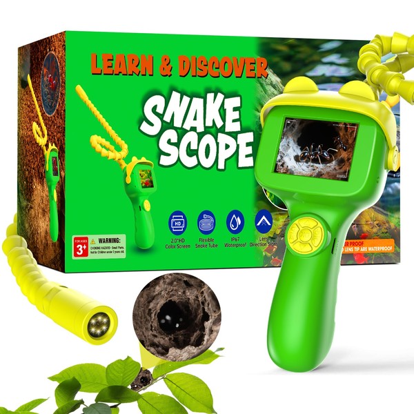 Snake Camera Toy for Kids 4-7 – Fun Borescope Science