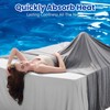 Topcee Cooling Blanket (90"x90"Queen Size) for Sweats Absorbs Heat to