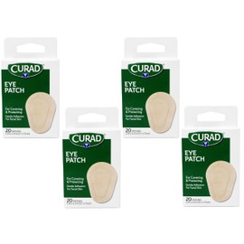 Curad Eye Patches Regular 20 Each (Pack of 4)