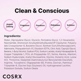 Cosrx Suero Tonico Facial Con Péptidos Con 6 Peptidos 150 Ml                                                                                          