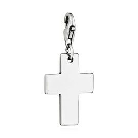 NKlaus Charm Pendant Decorative 925 Silver Pendant for Bracelets, Necklaces or Silver Jewellery Lucky Charm Jewellery Pendant, Silver