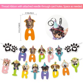 Dog Birthday Party Supplies Set,Birthday Bandana,Boy Girl Dog Birthday Hat with Numbers,Happy Birthday Banner for Golden Retriever French Bulldog Labrador Teddy Husky (Pink)