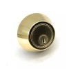 Vault Locks [4 Pack] Keyed Alike Deadbolts Adjustable 2-3/8" or