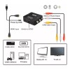 NOMARCA Adaptador Hdmi A Rca Av 1080p De Audio Y