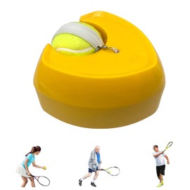 LYHOME Tennis Training Rebound Ball, 18.5 Ft Retractable Pull Rope, Easy to Carry,Suitable for Adult and Children Tennis Practice.