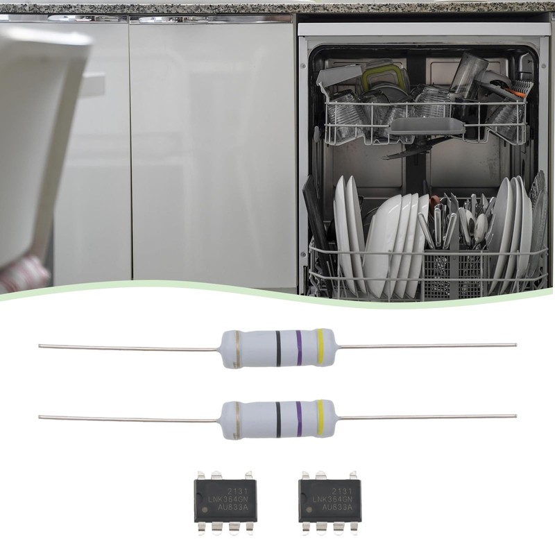 ECSiNG Set of 2 LNK364GN IC Components Energy-Efficient Offline Switch