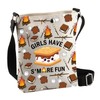 PLITI Camping Shoulder Bag, Funny Camping Gift, Camping Lover, Happy