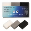 Arcem Sustainable Sponge, 3 Pieces, Set of 3 Colors, White,