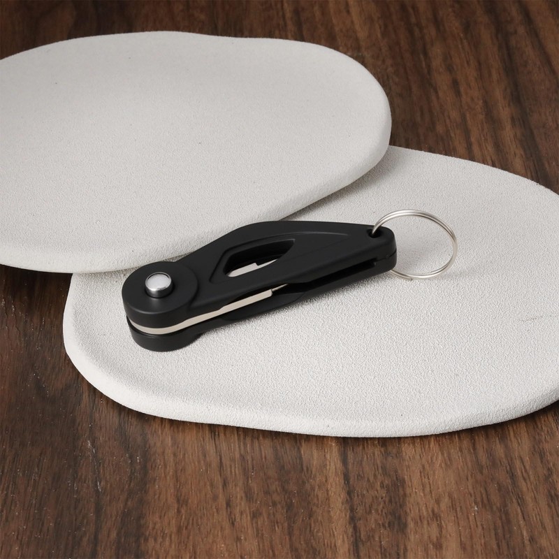 Briny River Pack of 2 Foldable Key Blank Compatible with