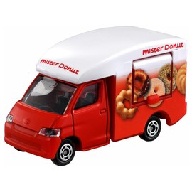Takara Tomy Tomica No. 40 Mister Donuts Mobile Sales Car, Mini Car, Toy, For Ages 3 and Up