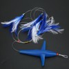 Schwertfisch Feather Tuna Artificial Fishing Lure Tease Accessories for Large