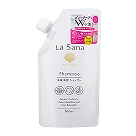 Yamasaki La Sana Seaweed Sea Mud Shampoo, Refill (380mL)
