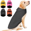 Yfbrite Waterproof Dog Coat - Lightweight Pet Raincoat | Adjustable