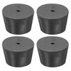 sourcing map Rubber Tapered Plug 33mm to 41mm Solid Test