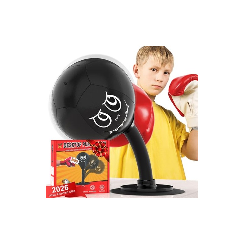 SVANE Strong Suction Desktop Punching Bag - Stress Relief Boxing